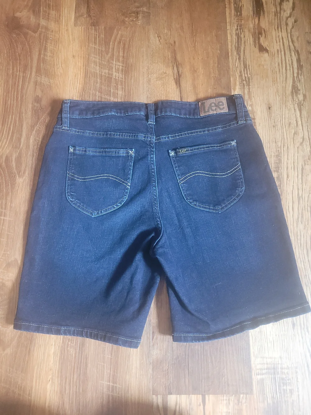 Lee Denim Dark Blue Shorts